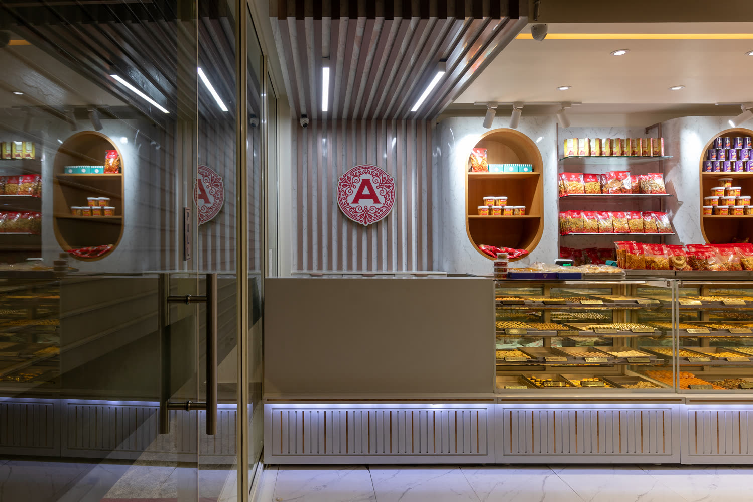 Apurva Sweets, Madampakkam, interior detail 1